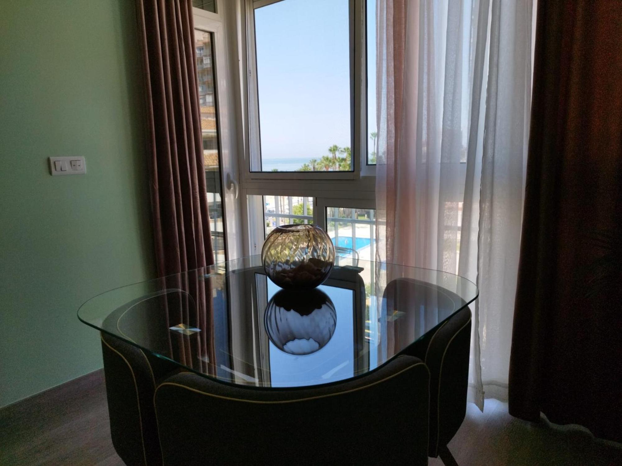 M1 403 Frontal Al Mar Vistas Terraza Y Wifi Leilighet Benalmádena Eksteriør bilde