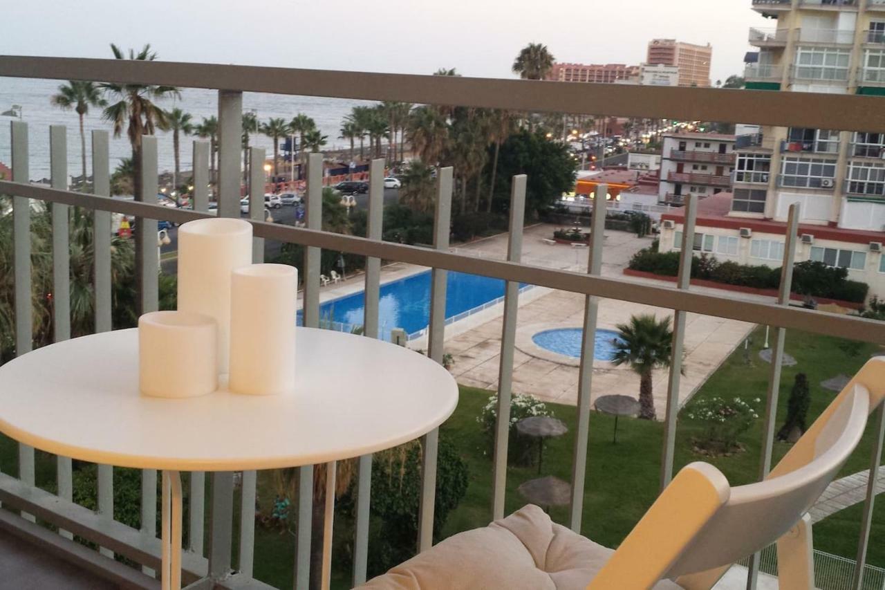 M1 403 Frontal Al Mar Vistas Terraza Y Wifi Leilighet Benalmádena Eksteriør bilde