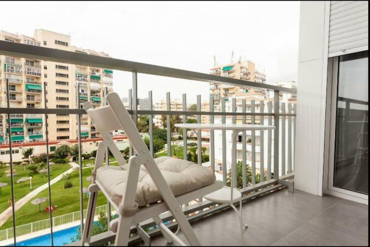 M1 403 Frontal Al Mar Vistas Terraza Y Wifi Leilighet Benalmádena Eksteriør bilde